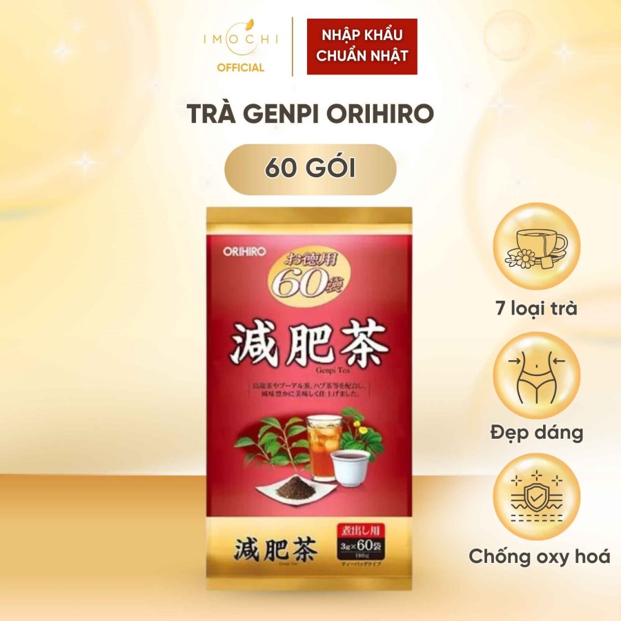 Trà Genpi Orihiro Nhật Bản 60 Gói 