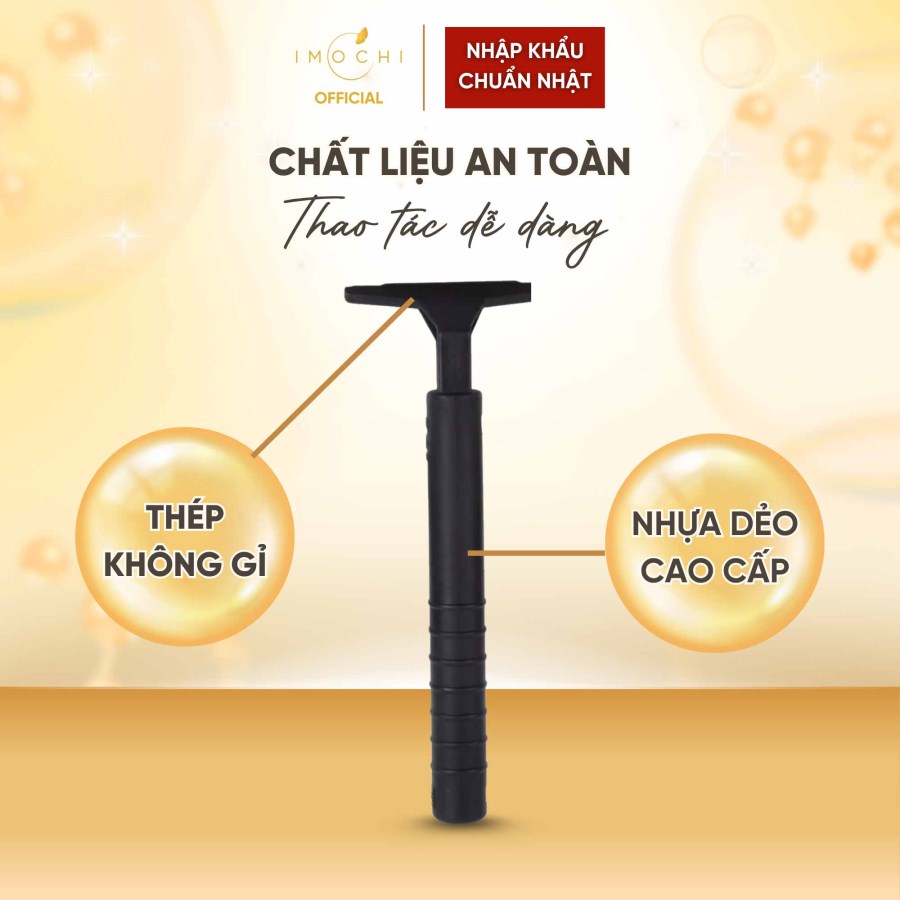 Dao Cạo Râu 2 Lưỡi Kép KAI Nhật Bản Dễ Sử Dụng Có Thể Thay Lưỡi Tiện Lợi - 1 Thân, 5 Lưỡi 